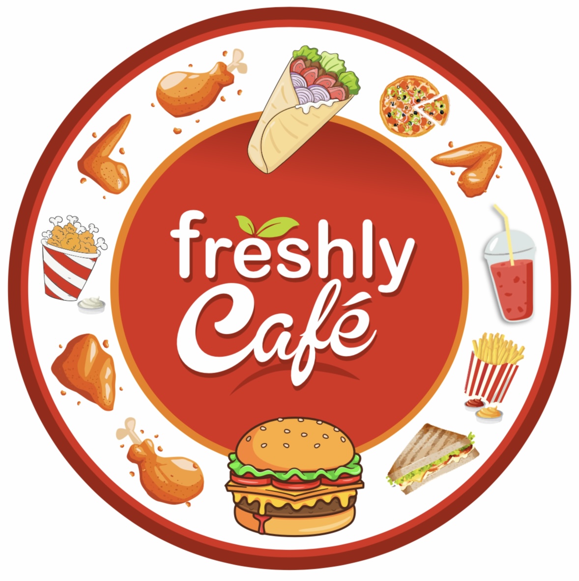 Freshly Cafe logo